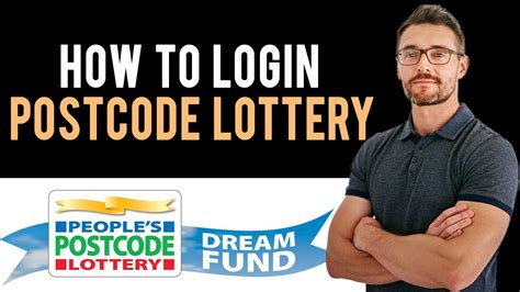 Postcode Lottery Login .
